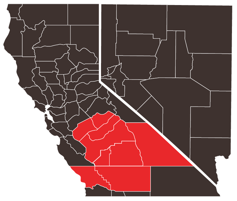 CJS Fresno Territory Map