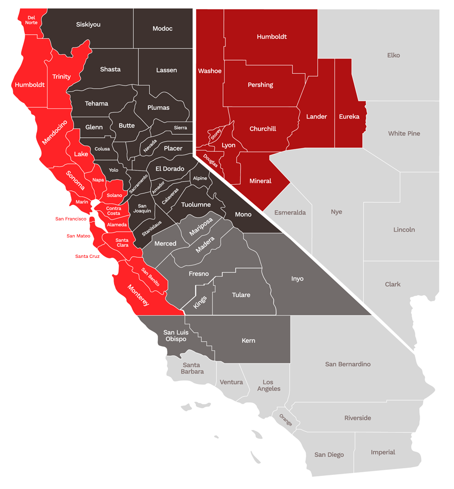 CJS Territory Map